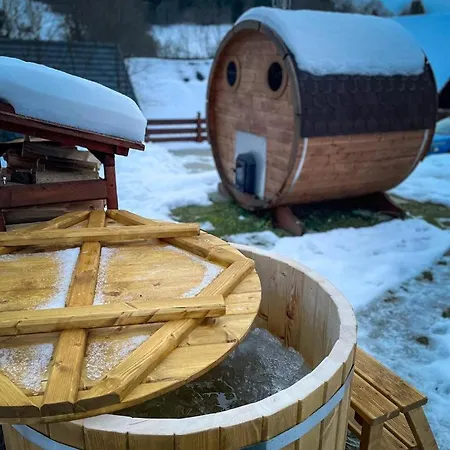 Traditional Deer With Sauna Chalet